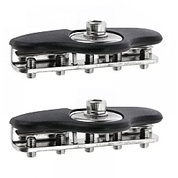 Set 2 x Suport Capota FICSI pentru fixare LED BAR / proiectoare capota universal dreptunghiular