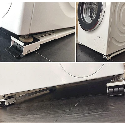 UB Set 2 x Suport mobil extensibil cu roti pentru mutare electrocasnice AM