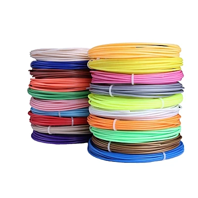 Set 20 Filamente pentru Creion 3D, 1.75 mm, 5 m/buc, Multicolore Set 20 Filamente pentru Creion 3D 1.75 mm 5 m/buc Multicolore