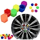 Set 20 capace prezoane 17" MOV INCHIS din Silicon pentru jante Set 20 capace prezoane 17 MOV INCHIS din Silicon pentru jante