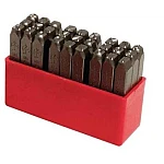 Set 27 poansoane litere 10 mm