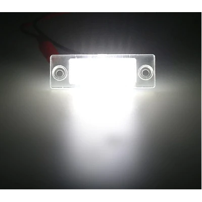 Set 2X Lampi numar LED pentru VW Touran Caddy Golf Plus Passat Transporter Skoda Superb Set 2X Lampi numar LED pentru VW Touran Caddy Golf Plus Passat Transporter Skoda Superb