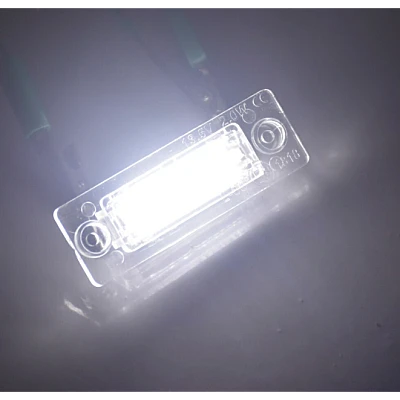 Set 2X Lampi numar LED pentru VW Touran Caddy Golf Plus Passat Transporter Skoda Superb Set 2X Lampi numar LED pentru VW Touran Caddy Golf Plus Passat Transporter Skoda Superb