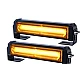 Set 2X Rampa avertizare galbena 3 LED COB Set 2X Rampa avertizare galbena 3 LED COB
