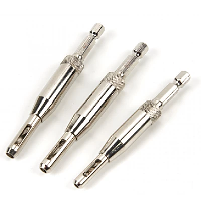 Set 3 Burghie cu Zencuitor si Limitator pentru Balamale Set 3 Burghie cu Zencuitor si Limitator pentru Balamale