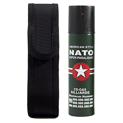 Set 3 Spray NATO 110 ml cu HUSA paralizant propulsie jet Set 3 Spray NATO 110 ml cu HUSA paralizant propulsie jet
