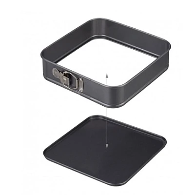 Set 3 Tavi forma patrata pentru Prajituri/Tort Set 3 Tavi forma patrata pentru Prajituri/Tort