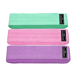 Set 3 benzi elastice fitness 3 niveluri de rezistenta pentru coapse fese si picioare