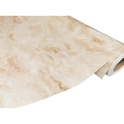 Set 3 folii imitatie marmura autoadeziva bej 60 x 200 cm Set 3 folii imitatie marmura autoadeziva bej 60 x 200 cm