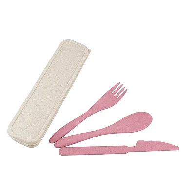 Set 3 tacamuri ecologice ROZ Set 3 tacamuri ecologice ROZ