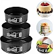 Set 3 tavi de tort cu dimensiuni diferite si fund detasabil 22-24-26 Set 3 tavi de tort cu dimensiuni diferite si fund detasabil 22-24-26