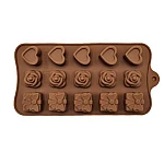 Set 3X Forma din silicon pentru ciocolata cu 3 modele