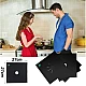 Set 4 Folii TEFLON NEGRU Detasabile pentru Aragaz din Teflon Lavabila Reutilizabila Negru Set 4 Folii TEFLON NEGRU Detasabile pentru Aragaz din Teflon Lavabila Reutilizabila Negru
