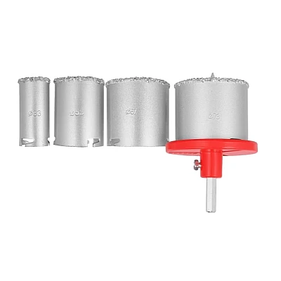 Set 4 carote diamantate 33-73 mm Set 4 carote diamantate 33-73 mm