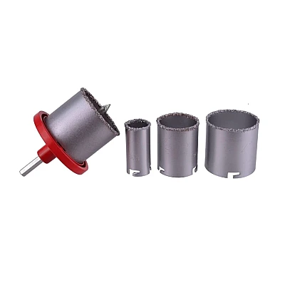 Set 4 carote diamantate 33-73 mm Set 4 carote diamantate 33-73 mm