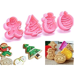 Set 4 forme pentru biscuiti model CRACIUN