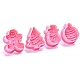 Set 4 forme pentru biscuiti model CRACIUN Set 4 forme pentru biscuiti model CRACIUN