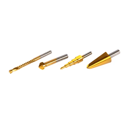 Set 4 freze HSS 8-20, 4-12, 12-4, 6 mm Set 4 freze HSS 8-20, 4-12, 12-4, 6 mm