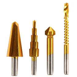 Set 4 freze HSS 8-20  4-12  12-4  6 mm