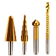 Set 4 freze HSS 8-20, 4-12, 12-4, 6 mm Set 4 freze HSS 8-20, 4-12, 12-4, 6 mm