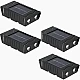Set 4 lampi solare de perete cu iluminare sus jos 4 LED