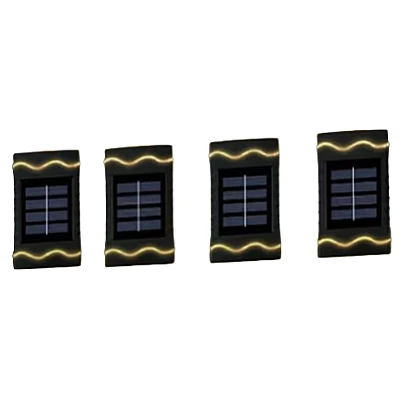 Set 4 lampi solare decorative de perete 4Led