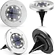 Set 4 lampi solare pentru gradina rotunde Set 4 lampi solare pentru gradina rotunde
