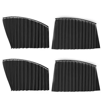 Set 4 parasolare retractabile auto geamuri laterale fata-spate NEGRE Set 4 parasolare retractabile auto geamuri laterale fata-spate NEGRE