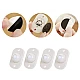 Set 4 rotite pivotante cu adeziv de lipit cu bila din plastic Set 4 rotite pivotante cu adeziv de lipit cu bila din plastic