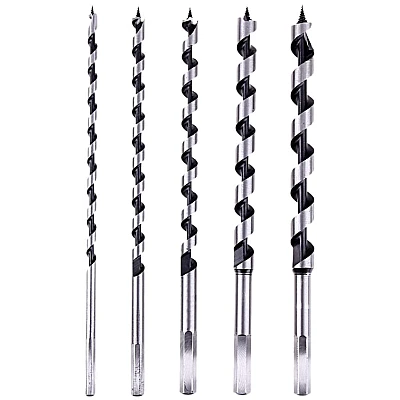 Set 5 burghii lemn hexagonale 10 13 16 19 25 mm Set 5 burghii lemn hexagonale 10 13 16 19 25 mm