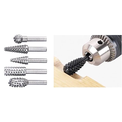 Set 5 freze profilate T332-W pentru lemn Set 5 freze profilate T332-W pentru lemn