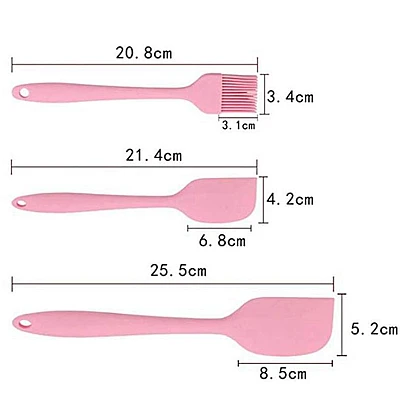 Set 5 ustensile bucatarie din silicon ROZ Set 5 ustensile bucatarie din silicon ROZ
