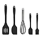 UB Set 5 ustensile de gatit din silicon negre UB Set 5 ustensile de gatit din silicon negre