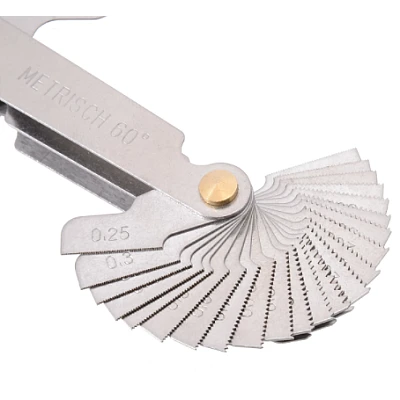 Set 52 lere masurat marime piulite pas filet Set 52 lere masurat marime piulite pas filet