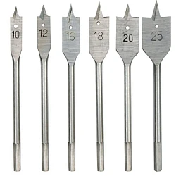 Set 6 freze pentru lemn 10-25 mm WFB01026