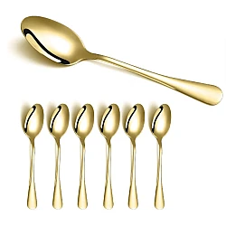 UB Set 6 linguri otel inoxidabil auriu HS