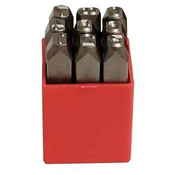 Set 9 poansoane cifre 10 mm
