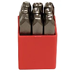 Set 9 poansoane cifre 6 mm