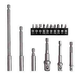 Set Adaptori Biti si Prelungitoare 16 Piese RIF-6320909