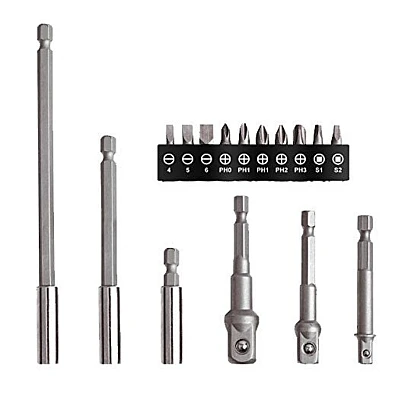 Set Adaptori Biti si Prelungitoare 16 Piese RIF-6320909