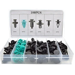Set Clipsuri Auto Universale 100 Piese de Fixare 