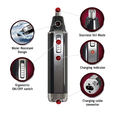 Set Trimmer profesional facial 2 in 1 GM-3121 Set Trimmer profesional facial 2 in 1 GM-3121