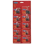 Set 10 perechi de carbuni pentru flex Hoh diferite dimensiuni