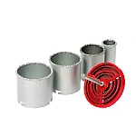 Set carote 33-83 mm coada hexagonala  Set carote 33-83 mm coada hexagonala