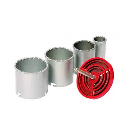 Set carote 33-83 mm coada hexagonala Set carote 33-83 mm coada hexagonala