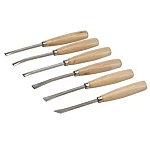 Set dalti sculptura  gravat 6 piese