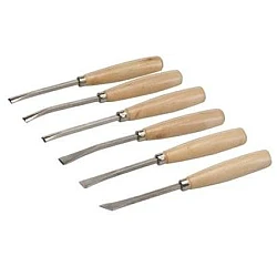 Set dalti sculptura  gravat 6 piese