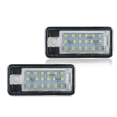 Set de 2 Lampi numar LED pentru Audi A3  S3  A4 B7 S4 B7  RS4 B7  A6 C6  RS6 C6  A5