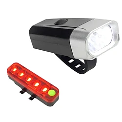 Set de lumini (fata-spate) QX-T0605 reincarcabile pentru bicicleta