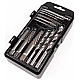 Trusa 12 extractoare suruburi rupte 12 piese burghie metal Trusa 12 extractoare suruburi rupte 12 piese burghie metal